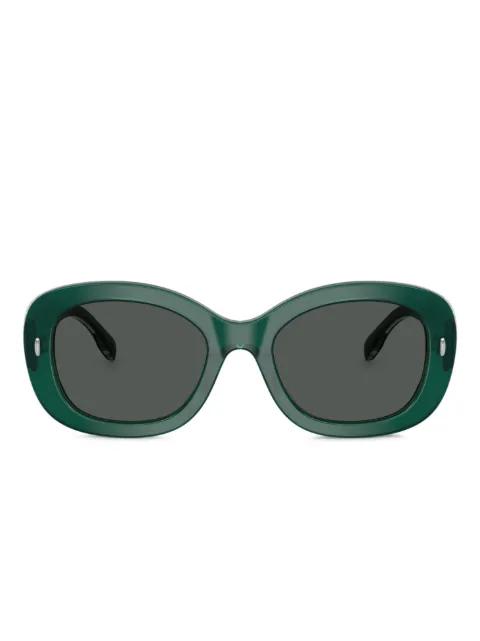 oval-frame sunglasses by TORY BURCH