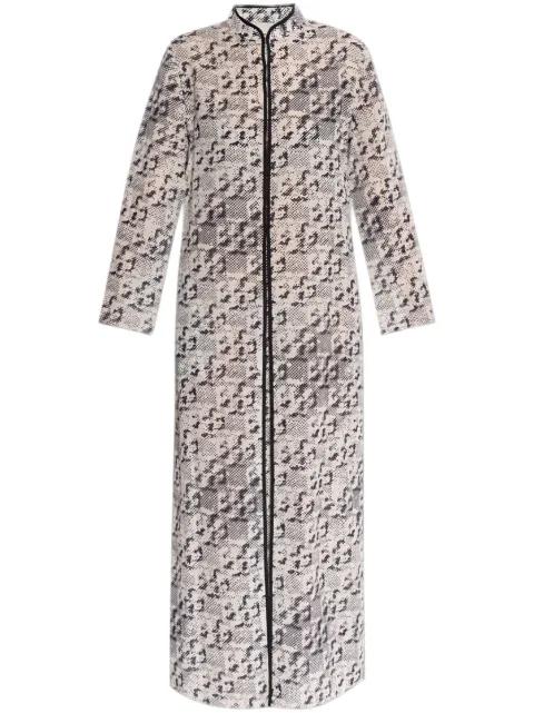 patterned midi dress by TORY BURCH