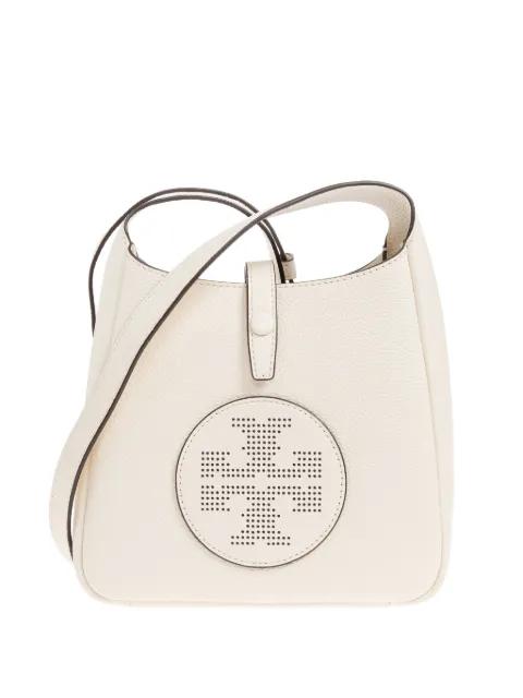 perforated-logo leather cross body bag by TORY BURCH