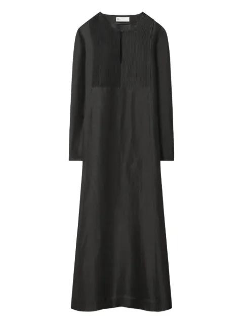 pleated-panel caftan by TORY BURCH