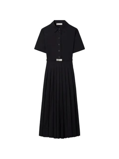 pleated poplin shirtdress by TORY BURCH