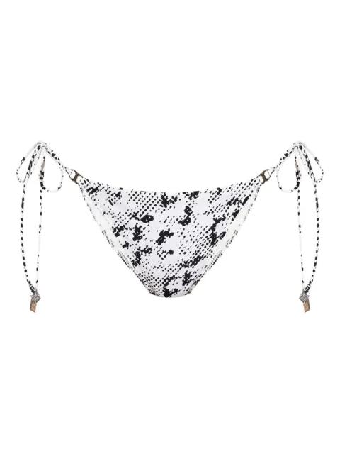 printed tie-side bikini bottoms by TORY BURCH
