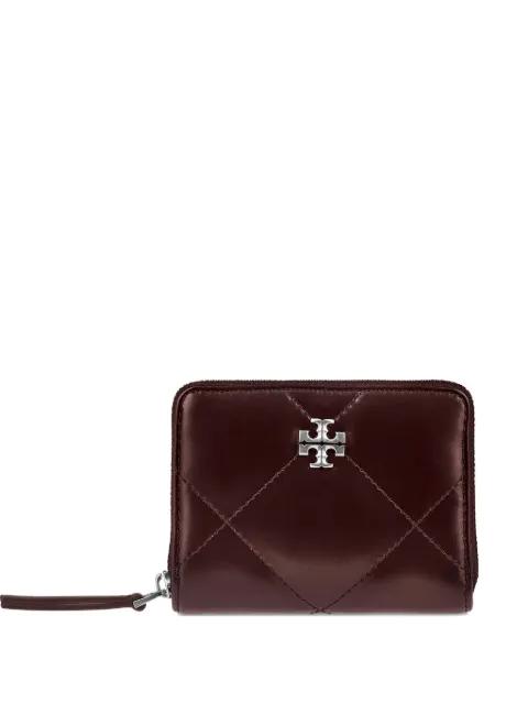 quilted zip-around wallet by TORY BURCH