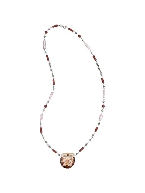 runway shell necklace by TORY BURCH