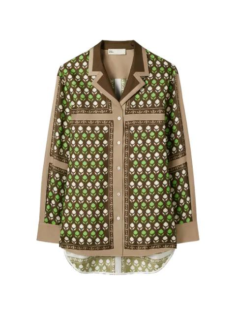 silk top by TORY BURCH