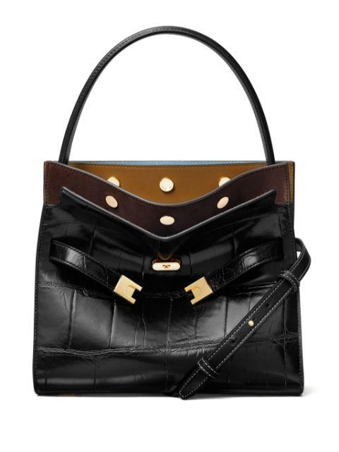 small Lee Radziwillt extured bag by TORY BURCH