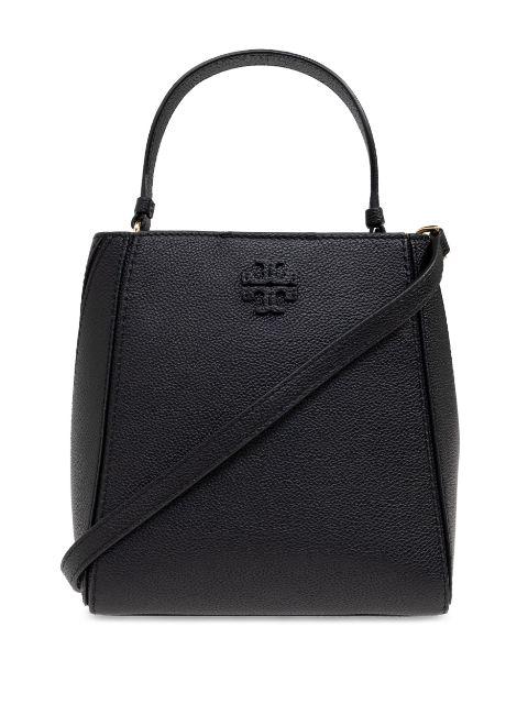 small McGraw leather bucket bag by TORY BURCH