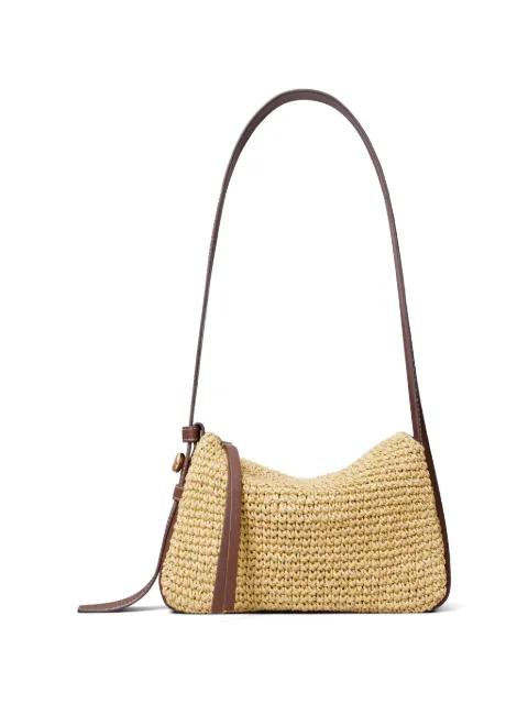small Romy woven shoulder bag by TORY BURCH