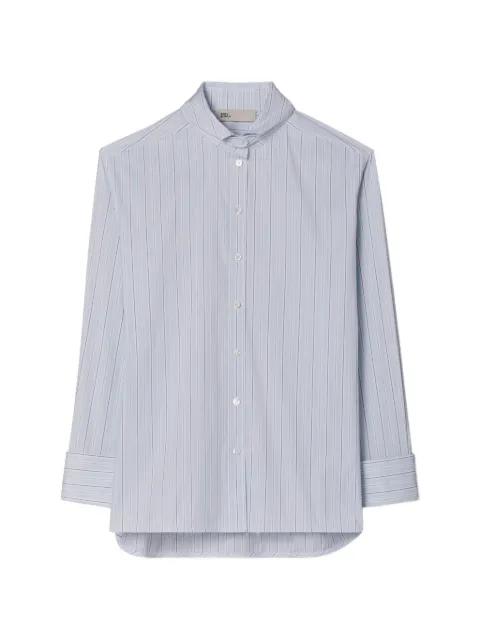 striped cotton shirt by TORY BURCH