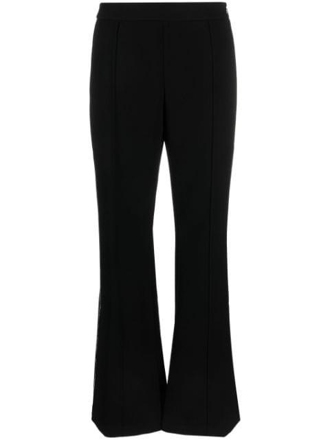 striped flared trousers by TORY BURCH