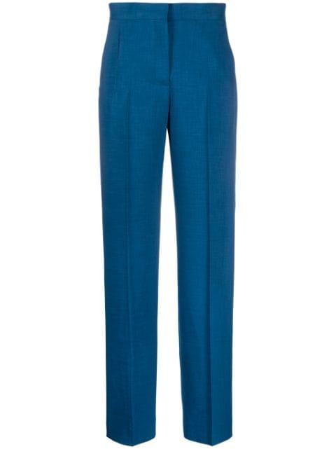 tailored melange trousers by TORY BURCH