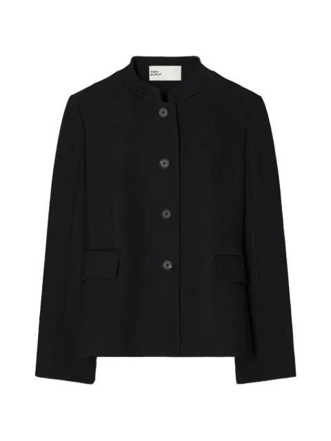 viscose and cotton crepe jacket by TORY BURCH