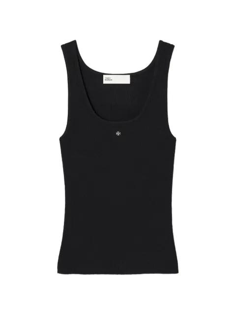 viscose knit tank top by TORY BURCH