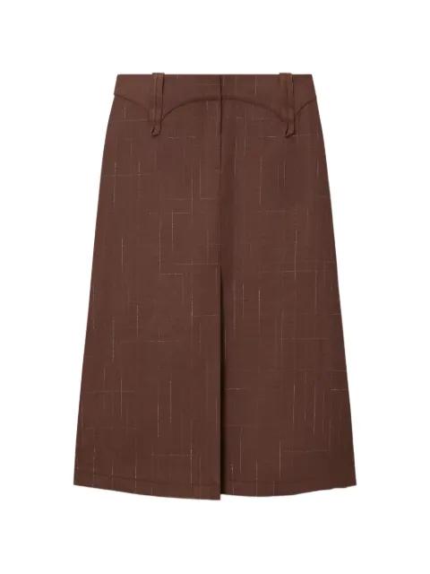 wool skirt by TORY BURCH