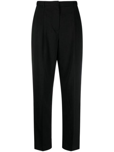wool twill trousers by TORY BURCH