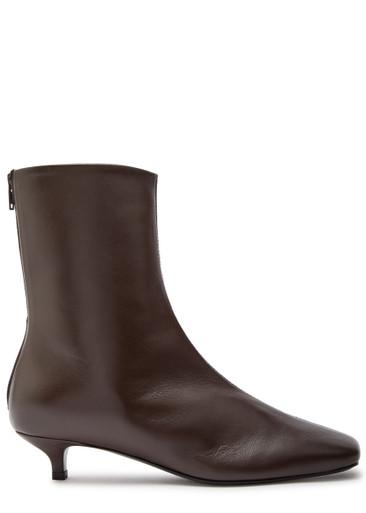 30 nappa leather ankle boots by TOTEME