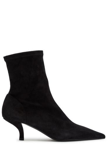 50 suede ankle boots by TOTEME