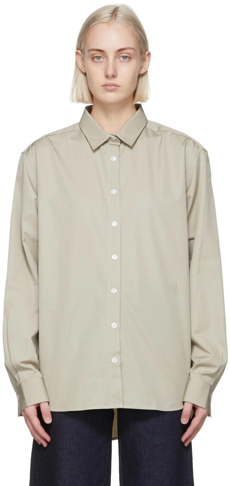 Beige Capri Shirt by TOTEME