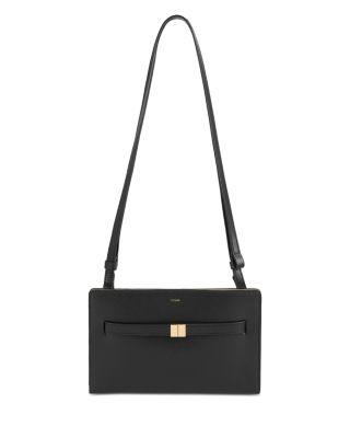 Belted Leather Crossbody by TOTEME