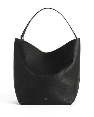 Belted Leather Tote by TOTEME