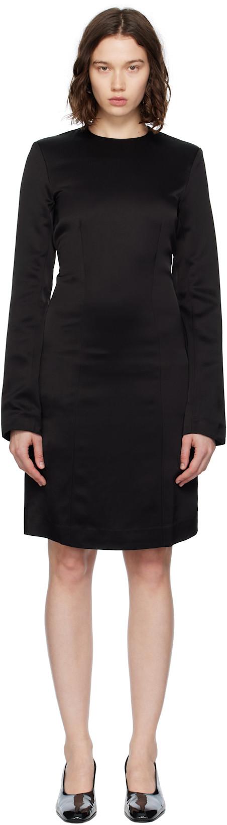 Black Dart Minidress by TOTEME