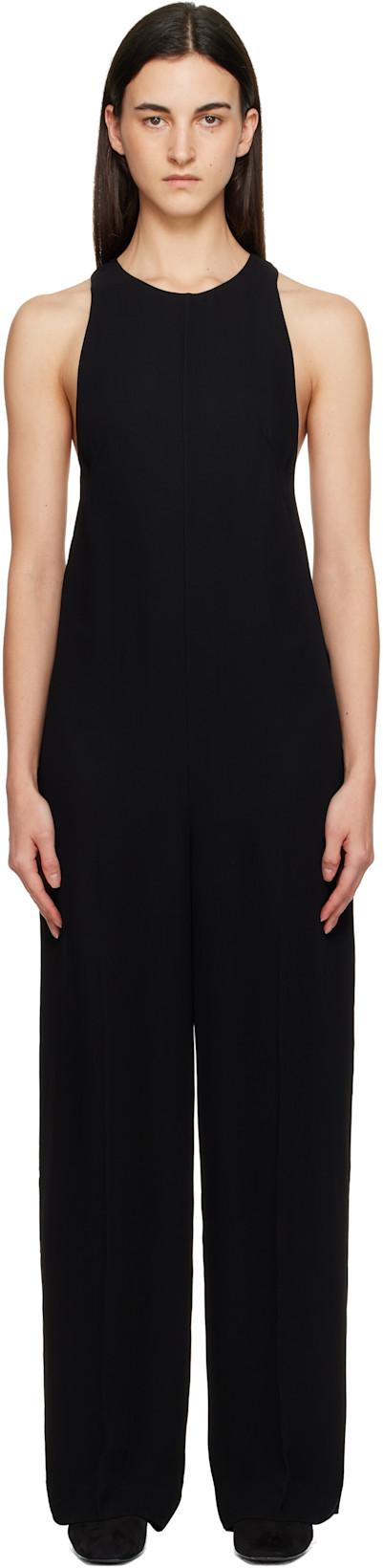 Black Evening Jumpsuit by TOTEME