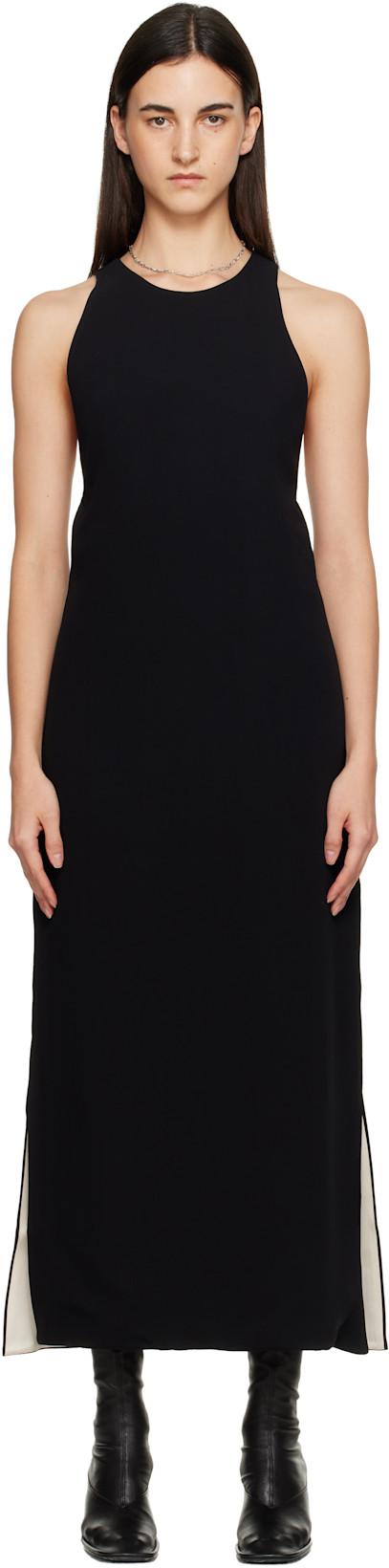 Black Racerback Maxi Dress by TOTEME