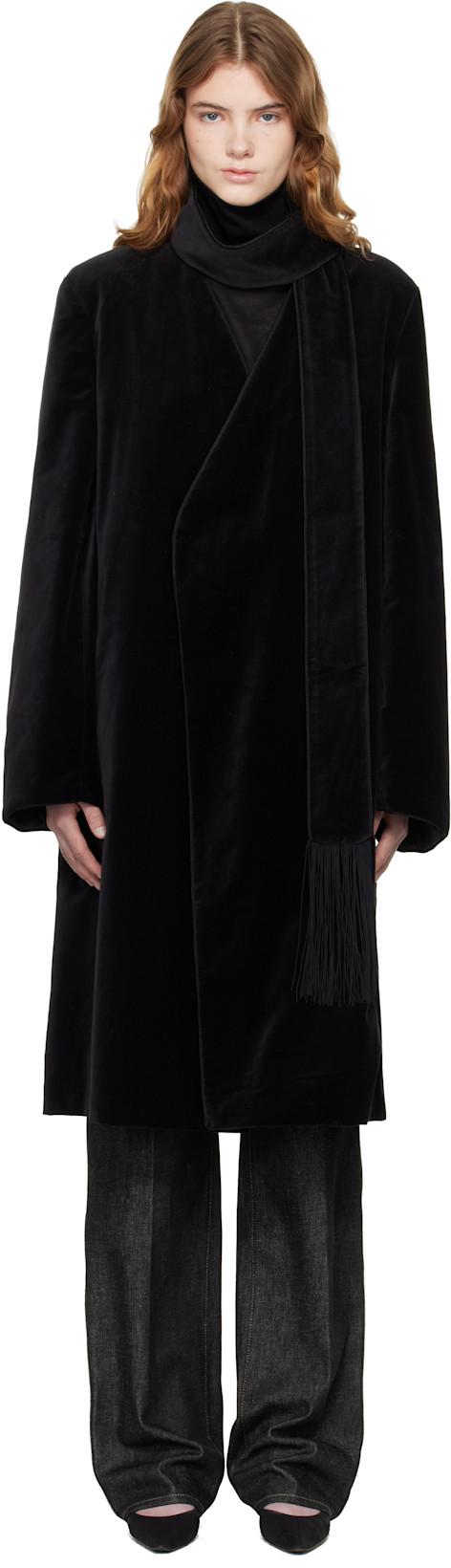 Black Smoking Coat by TOTEME