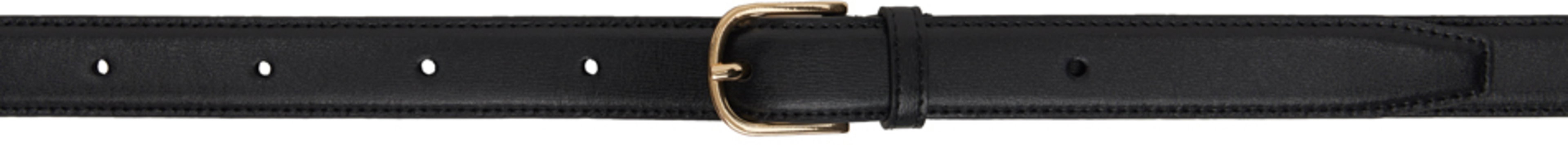 Black Wrap Belt by TOTEME