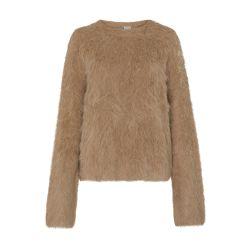 Boxy alpaca sweater by TOTEME