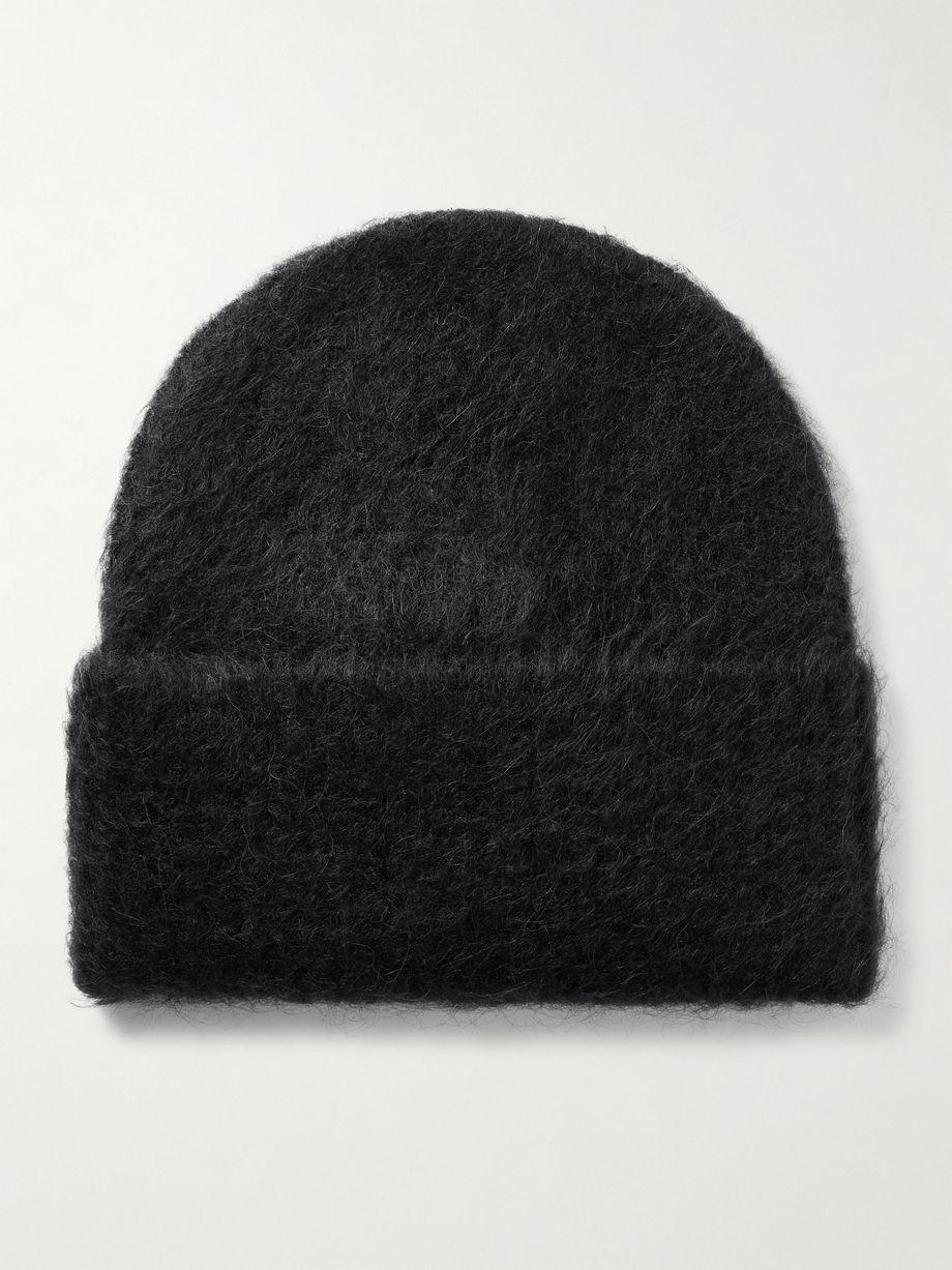 Brushed alpaca-blend beanie by TOTEME