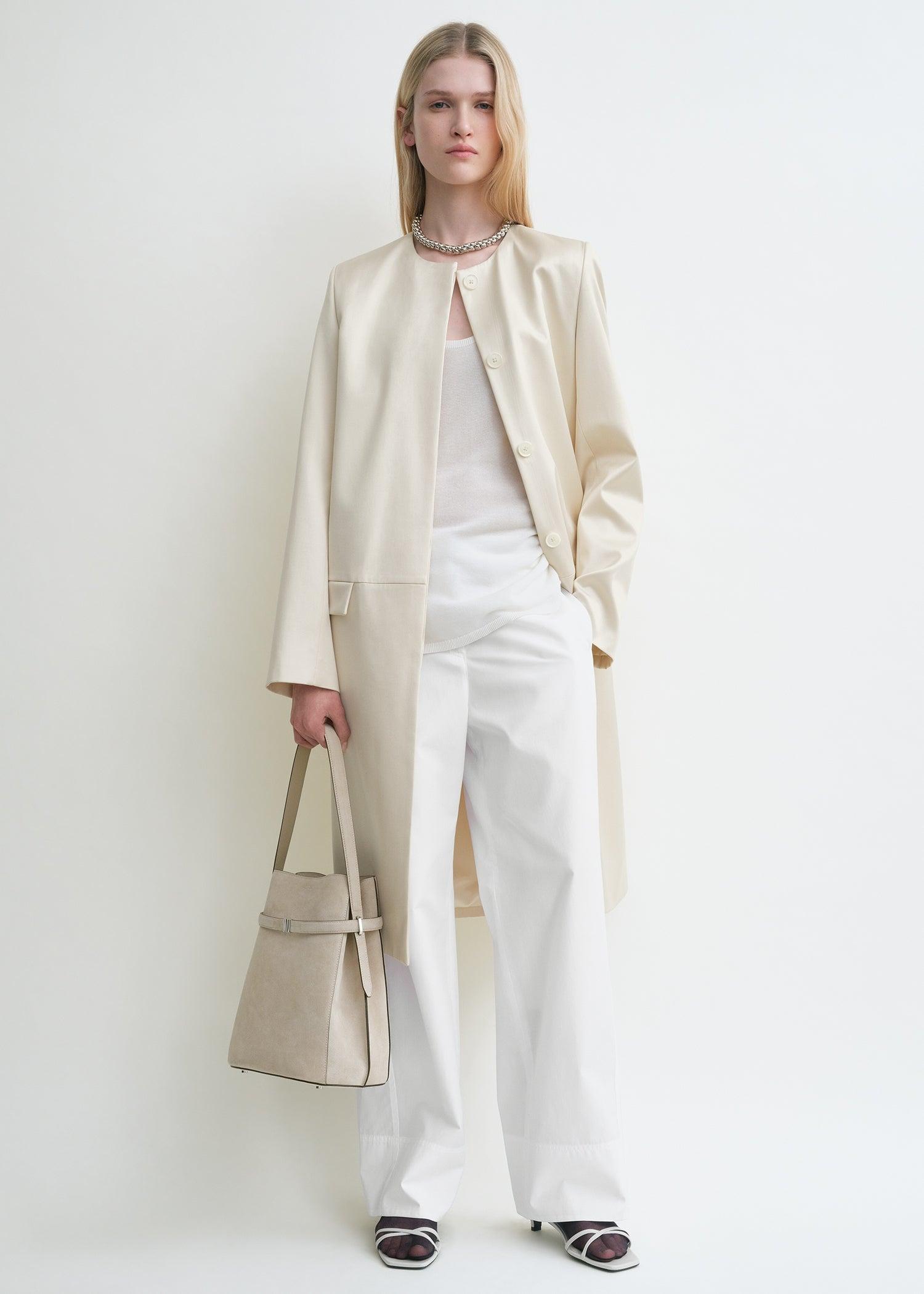 Chintz coat ecru by TOTEME