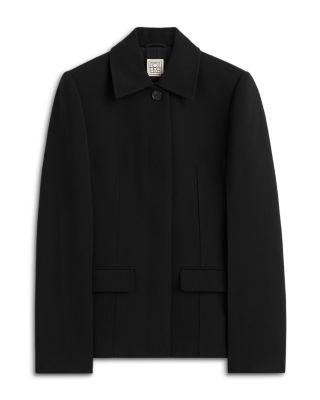 Cinched Pocket Jacket by TOTEME