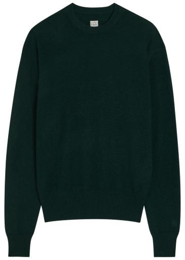 Classic crew-neck cashmere knit by TOTEME