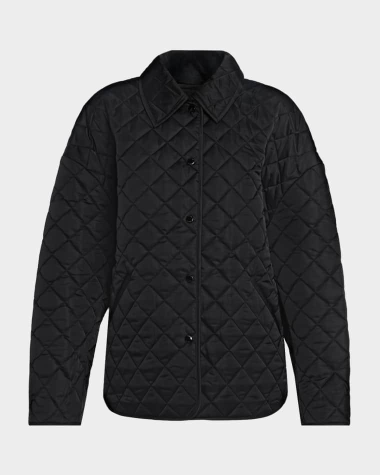 Collared Quilted Jacket by TOTEME
