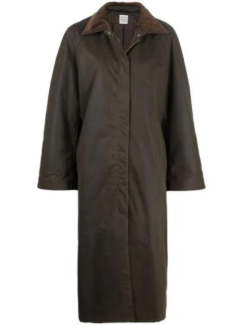 Country single-breasted coat by TOTEME