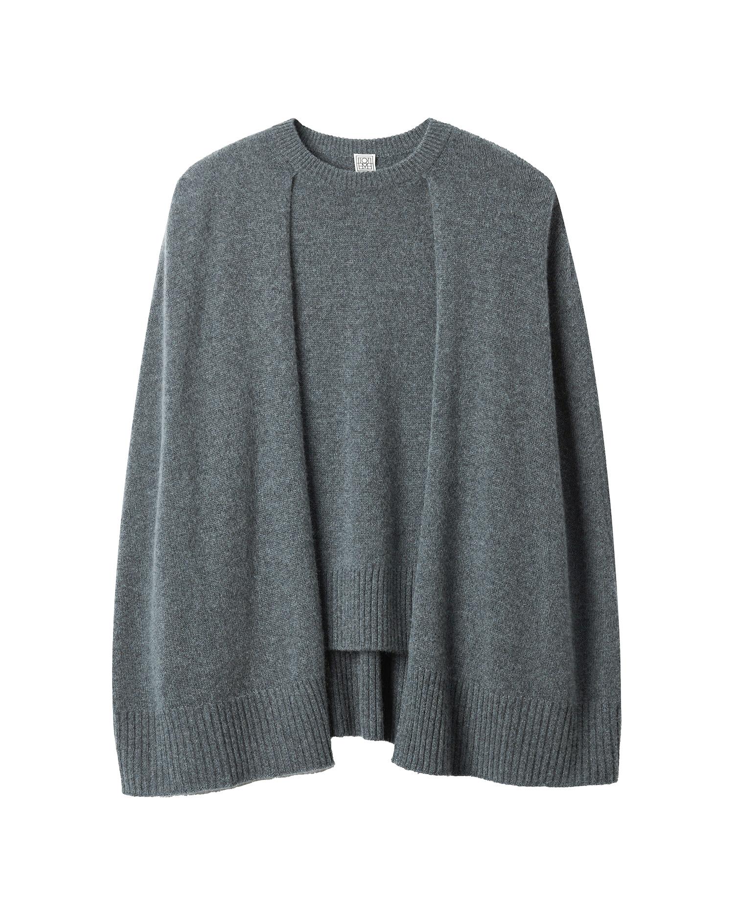Crew cape knit by TOTEME