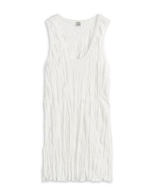 Crinkled Knit Tank by TOTEME