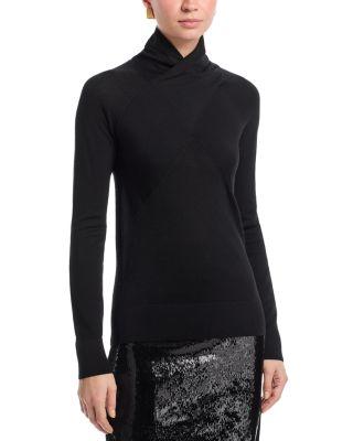 Crossover Merino Knit Sweater by TOTEME