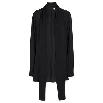 DRAPED SCARF BLOUSE by TOTEME