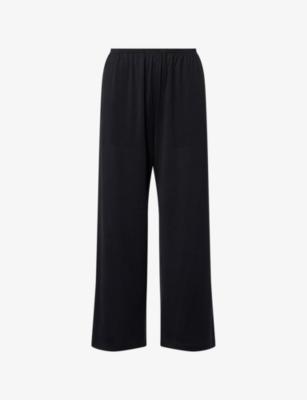 Elasticated Straight-Leg Cotton And Silk Trousers by TOTEME