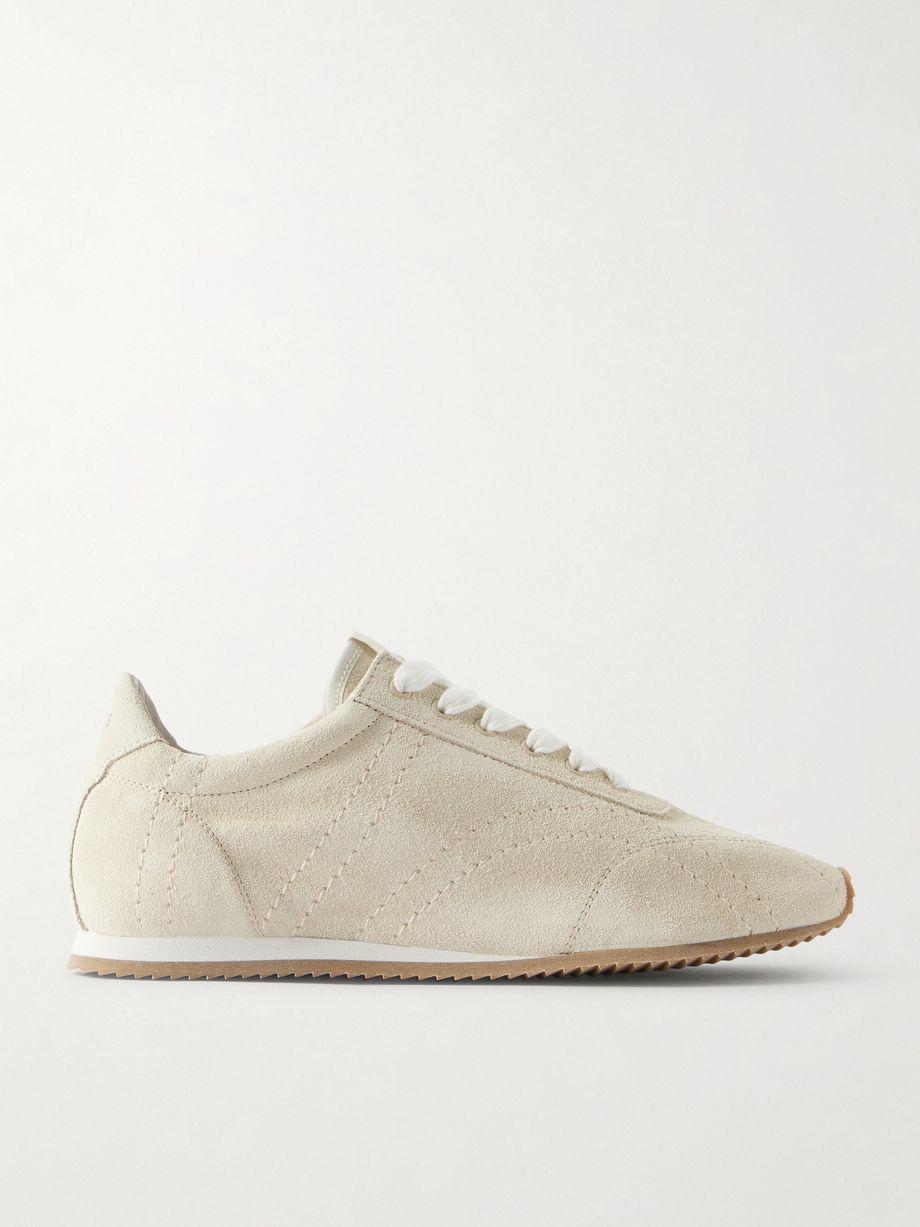Flex suede sneakers by TOTEME