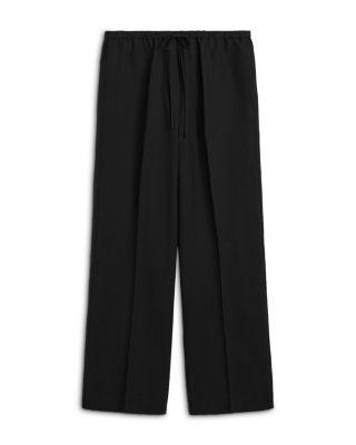 Fluid Drawstring Trousers by TOTEME