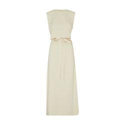 Fluid tie-waist maxi dress by TOTEME