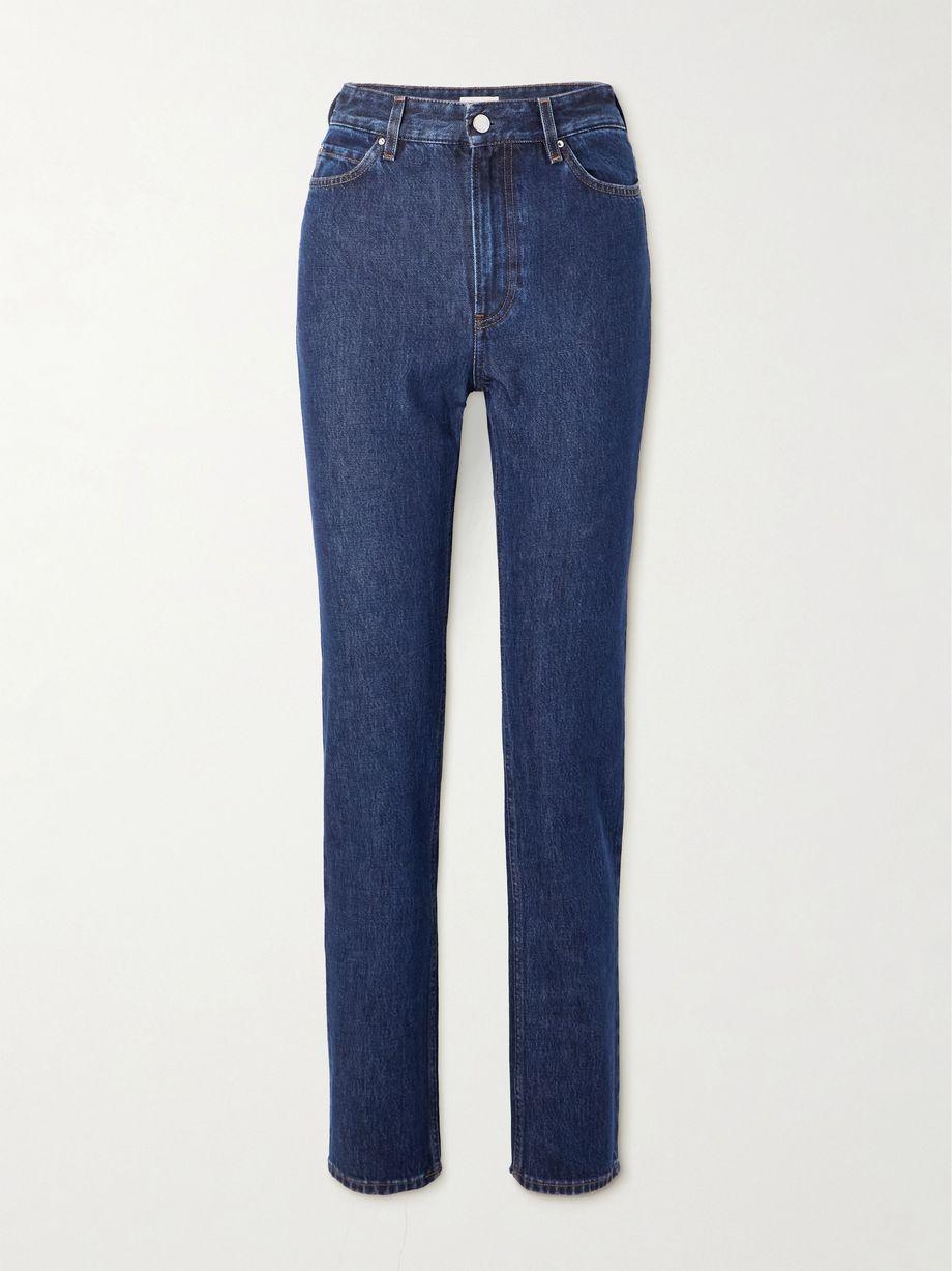 Garderob high-rise slim-fit organic jeans by TOTEME