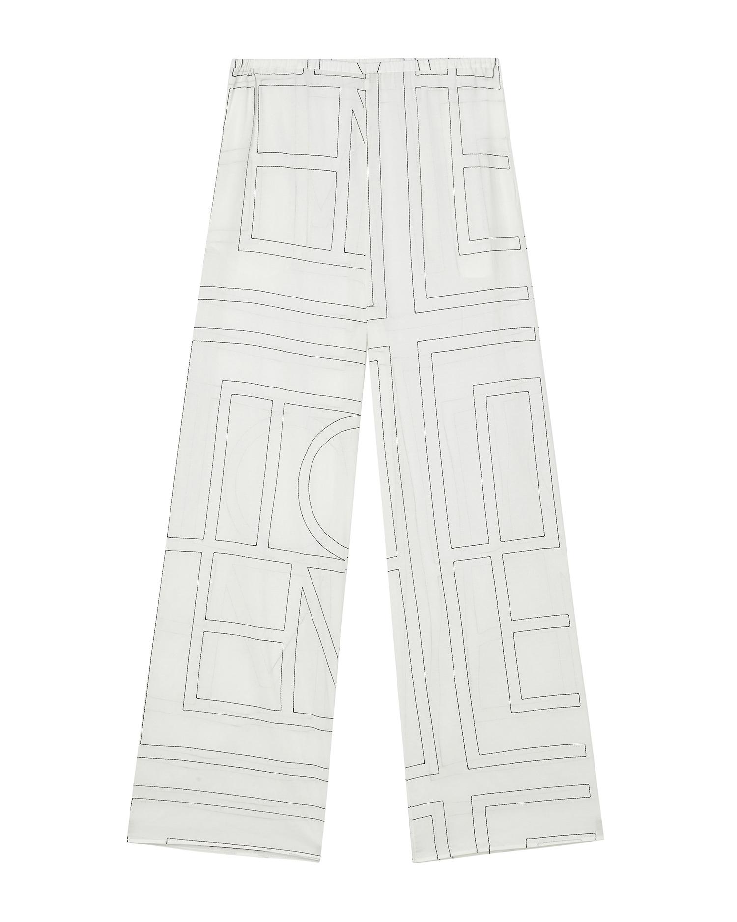 Geometric pants by TOTEME