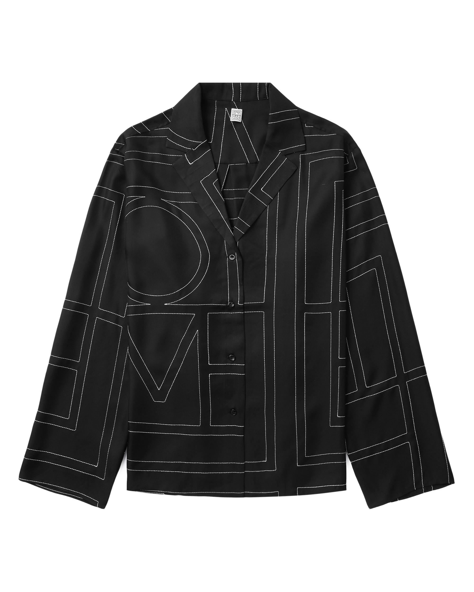 Geometric shirt by TOTEME