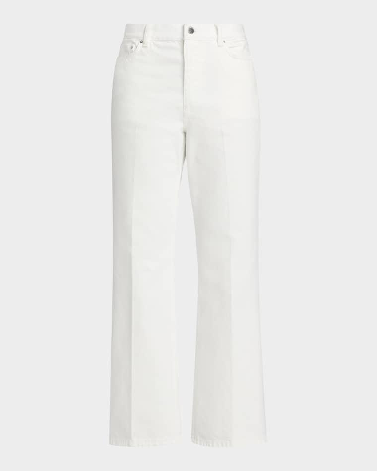 Kick Flare Denim Jeans by TOTEME