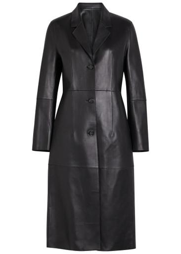 Leather coat by TOTEME