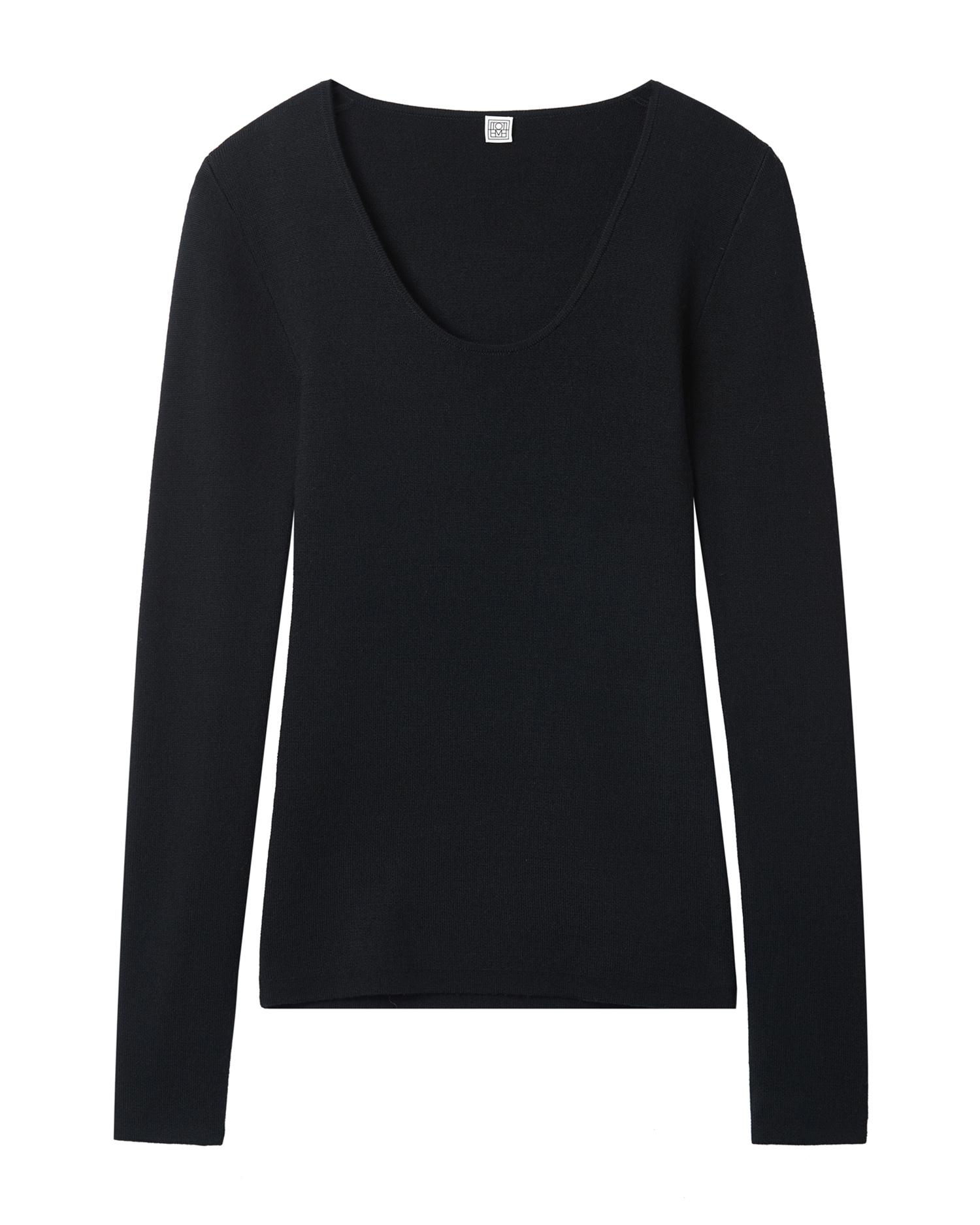 Merino knit top by TOTEME
